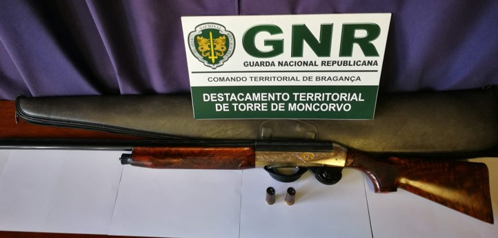 GNR detém caçador com munições proibidas