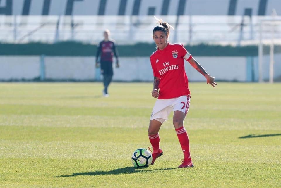 Futebol feminino. Capitã do Benfica chamada à seleção do Brasil