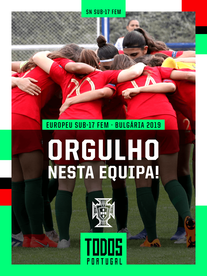 Futebol Feminino. Seleção nacional cai nas meias-finais do Europeu de sub-17