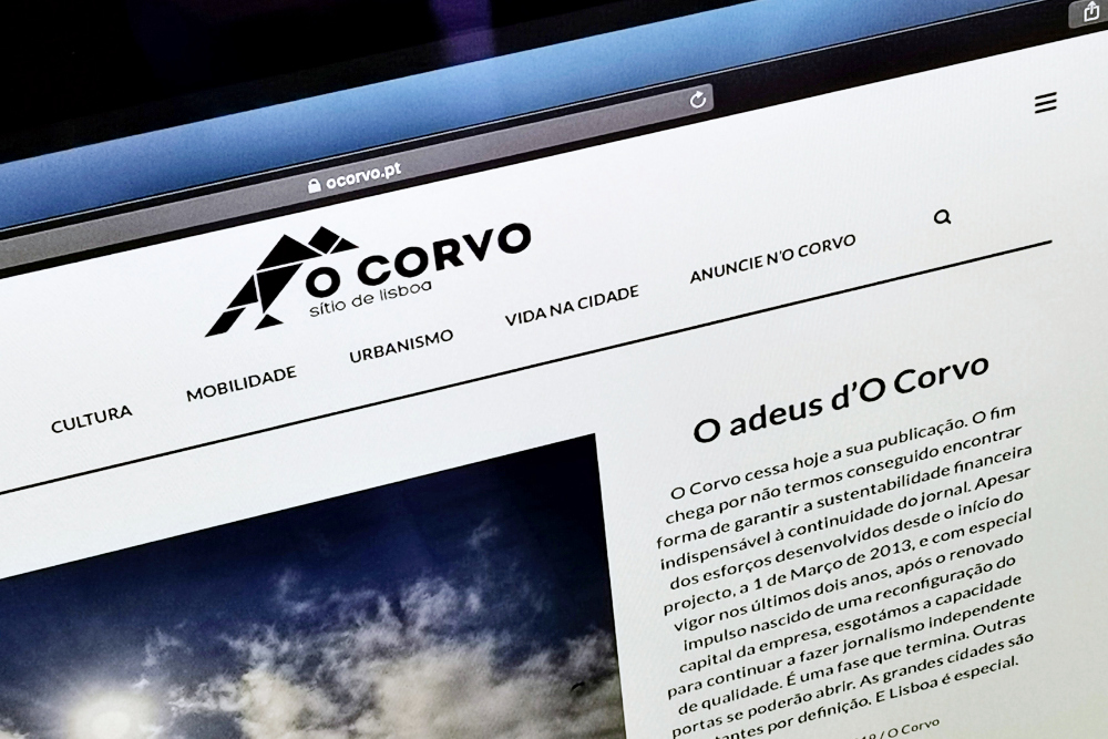 Corvo fecha portas por falta de sustentabilidade