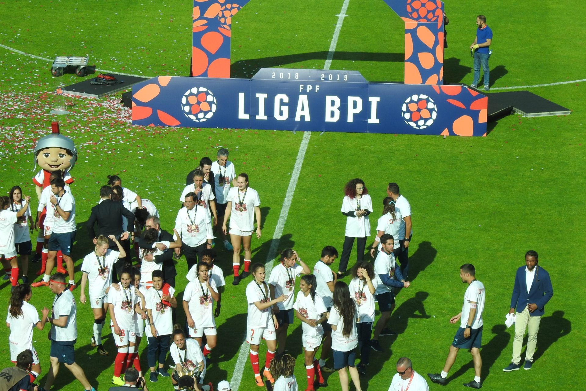 Futebol feminino. Braga é campeão nacional