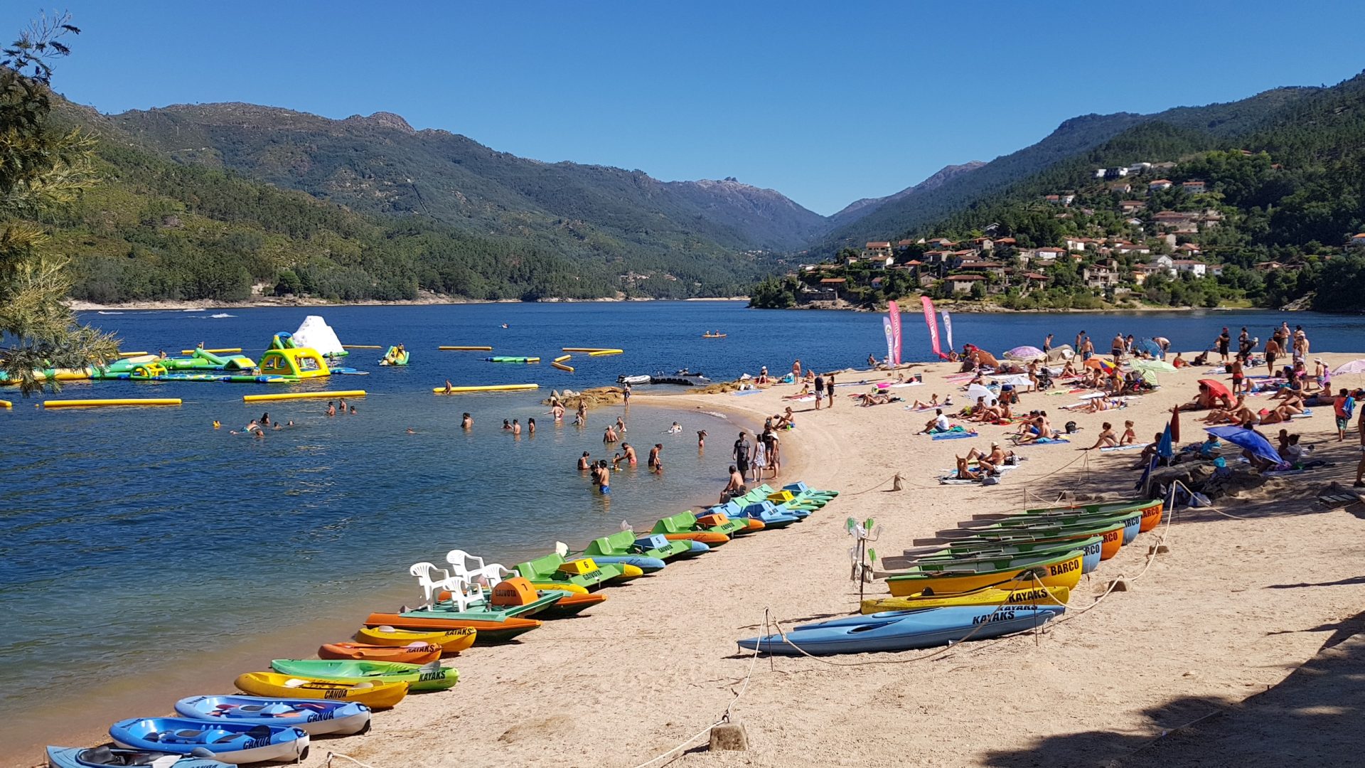 Praia do Gerês com qualidade ouro