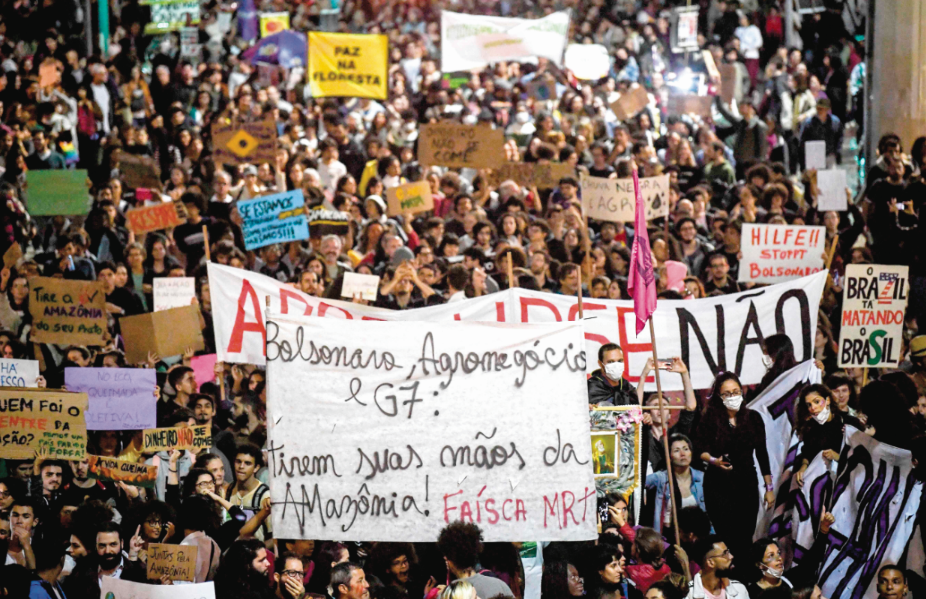 Amazónia. Protestos contra Bolsonaro chegam a Lisboa