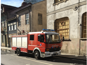 Bombeiros Sapadores evitam incêndio na Fábrica Confiança em Braga