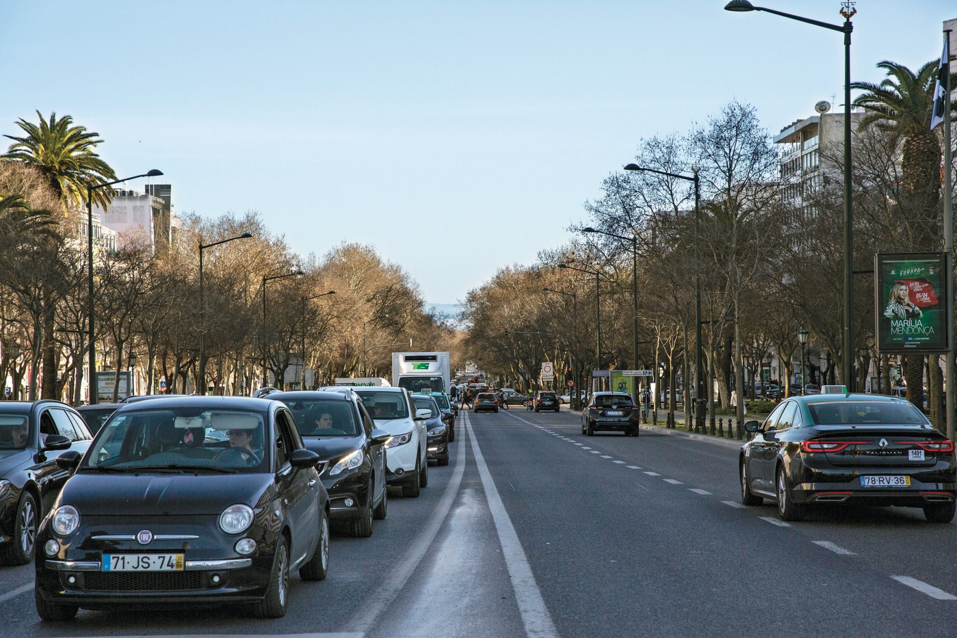 Avenida da Liberdade. Os Campos Elísios cá do sítio