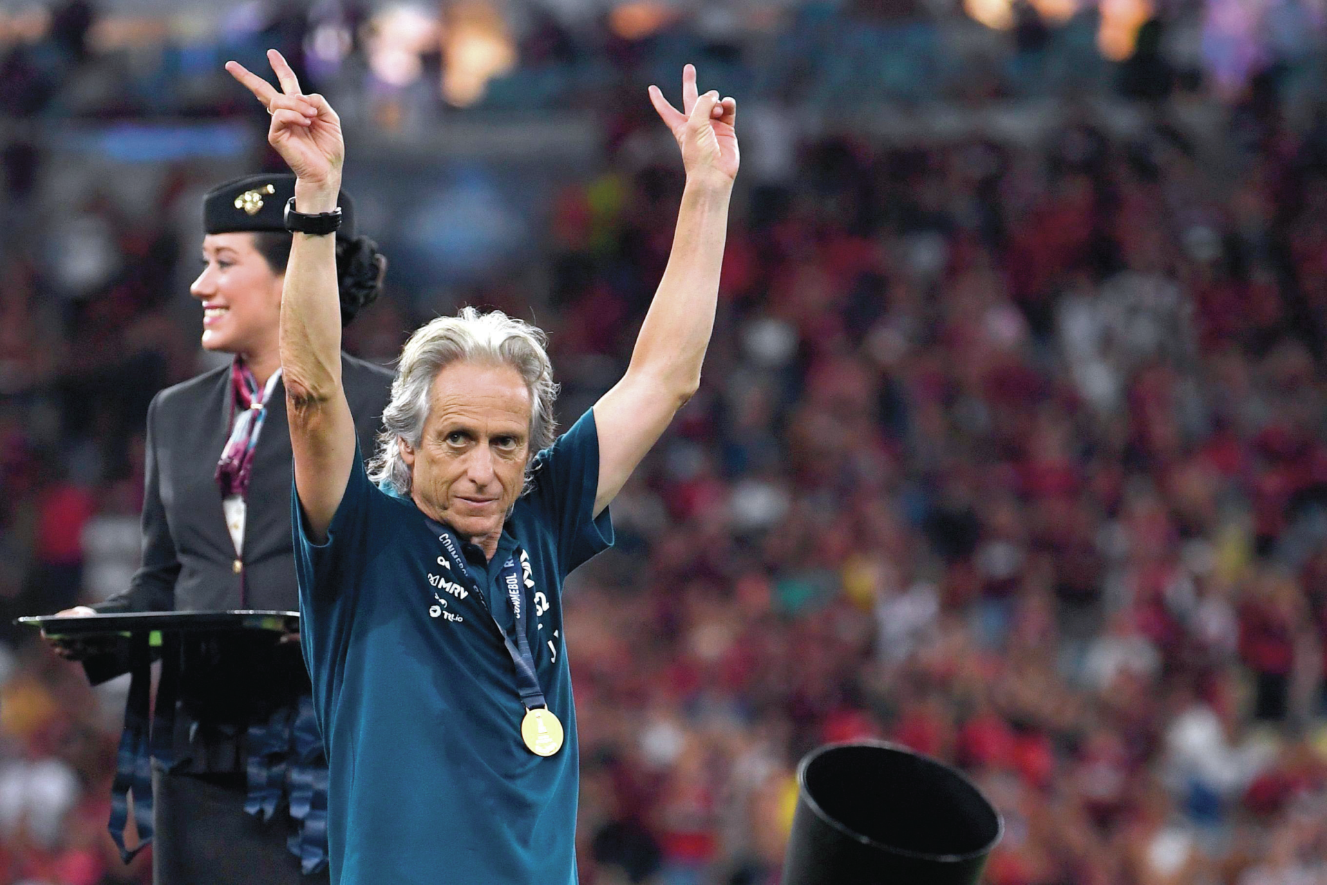 Brasil. Jorge Jesus soltou o grito: “É bom demais ser Flamengo!”