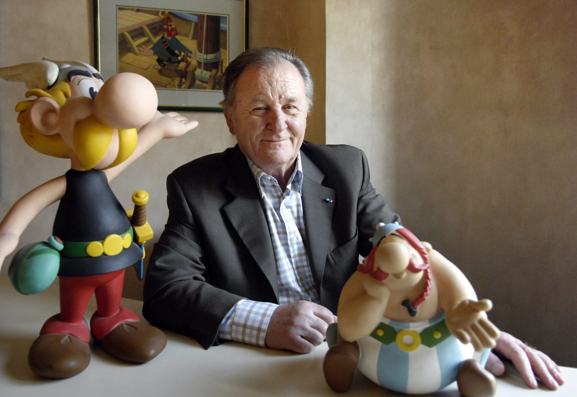 Albert Uderzo. Os irredutíveis também dizem adeus