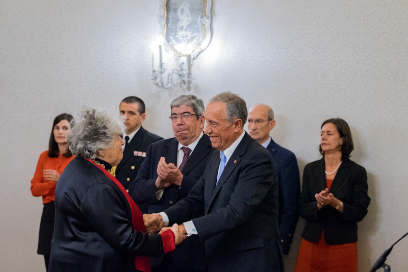 Marcelo lembra Maria de Sousa como mulher inconformada e persistente, “exemplo de cidadania”