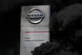 Protestos pela partida da Nissan de Barcelona