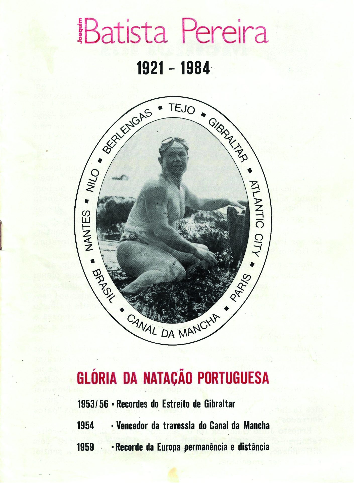 24 de junho de 1954. O Homem-Peixe e as suas 60 braçadas por minuto