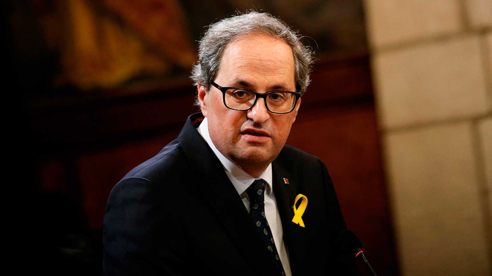 Quim Torra quer processar Juan Carlos