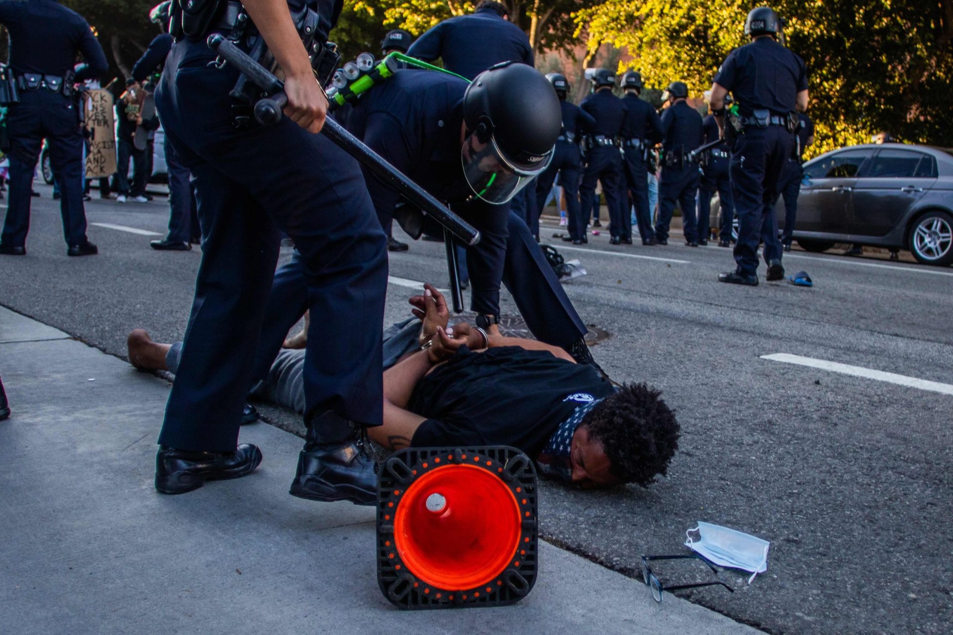 Protestos violentos em Portland