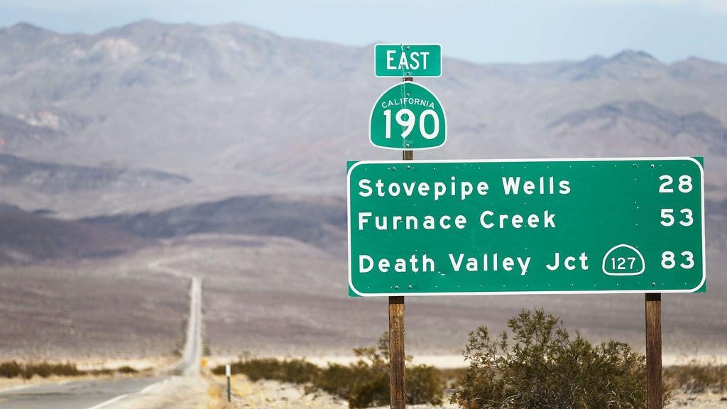 Uma descida ao inferno no Vale da Morte