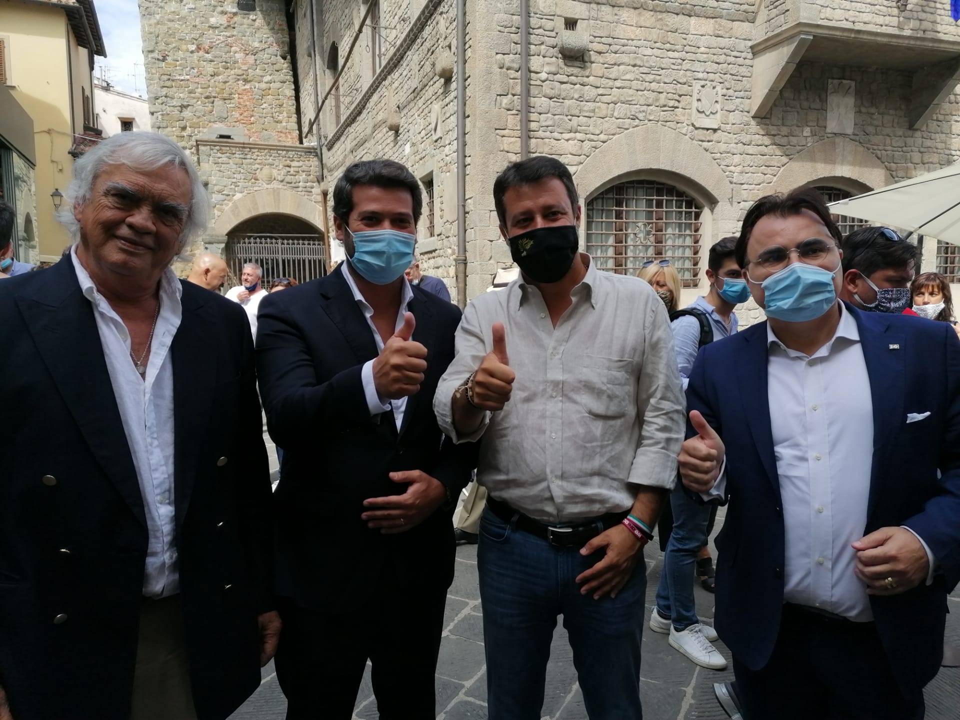 Ventura encontra-se com Salvini em Florença