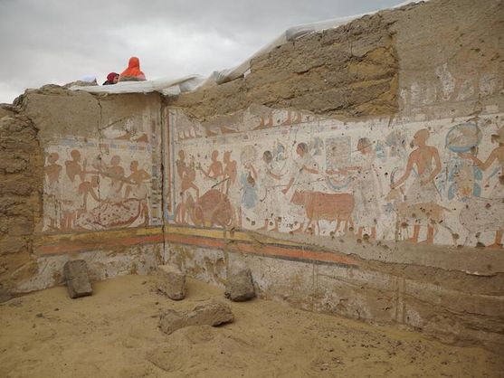 Arqueólogos no Egito descobrem túmulo do tesoureiro-chefe de Ramsés II