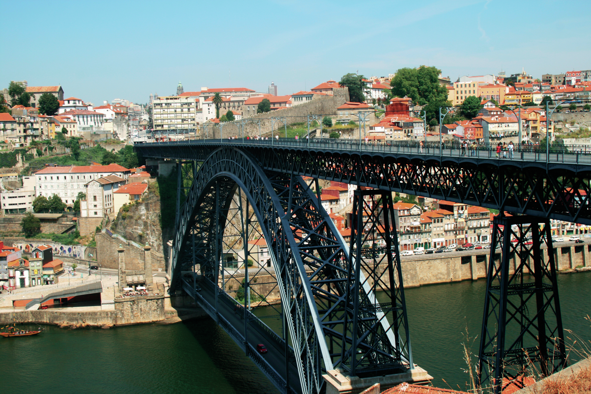 Pontes. Luiz I e Maria Pia, as pontes metálicas de Eiffel e Seyrig