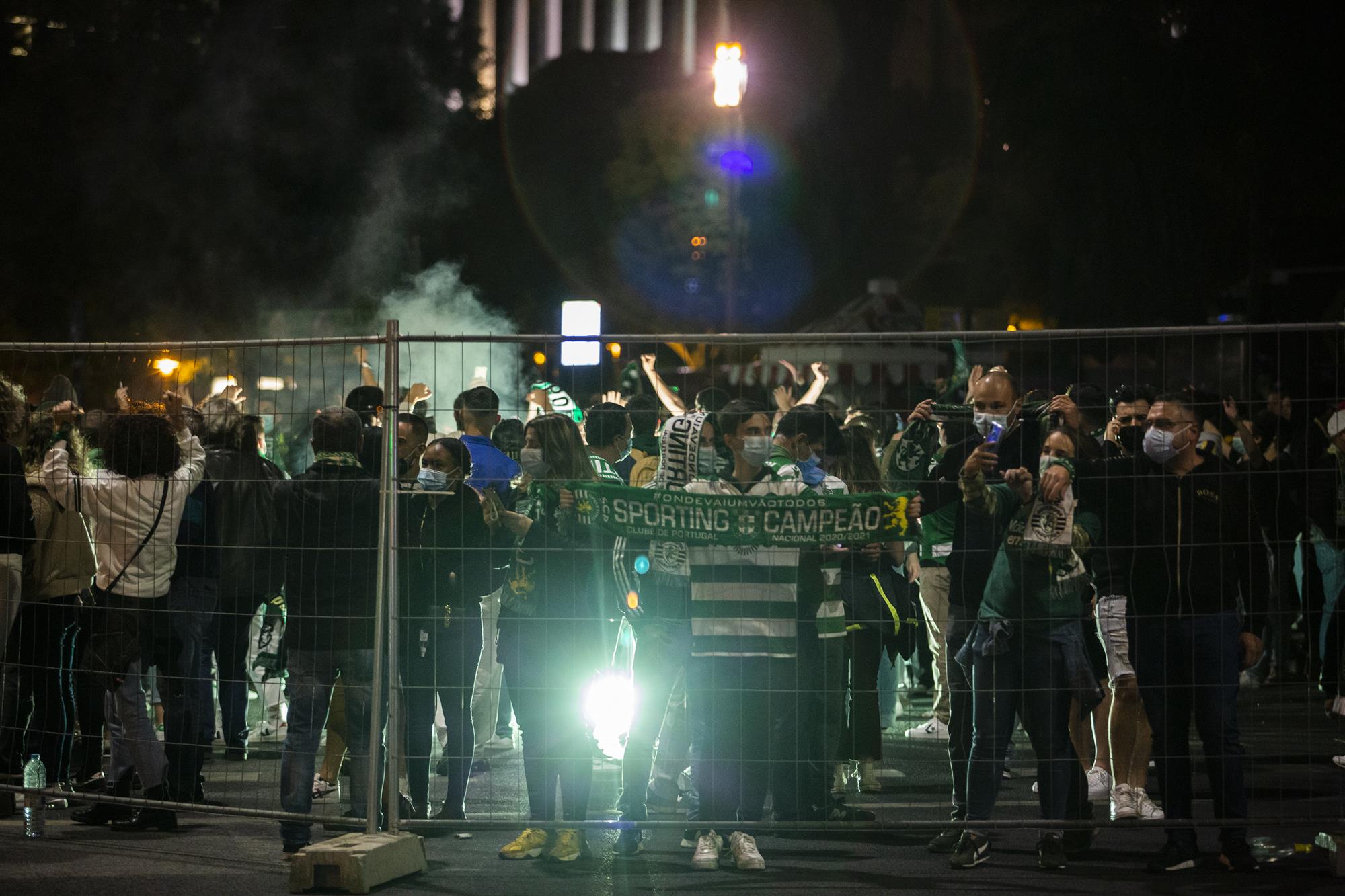 Festejos do Sporting. DGS recomenda a quem não teve cuidado fazer dois testes à covid-19