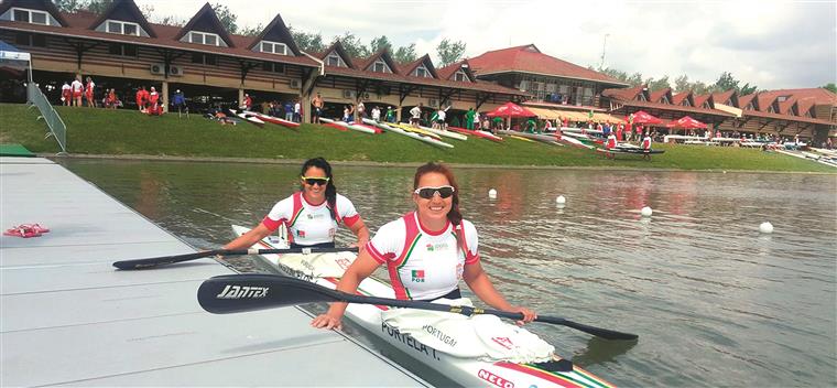 Canoístas Teresa Portela e Joana Vasconcelos conquistam medalha de bronze na Taça do Mundo da Hungria