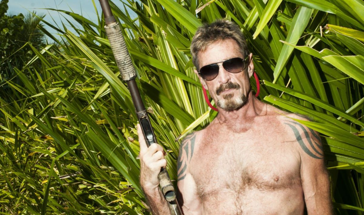 John McAfee. Uma defesa virtual contra uma maldição de sangue