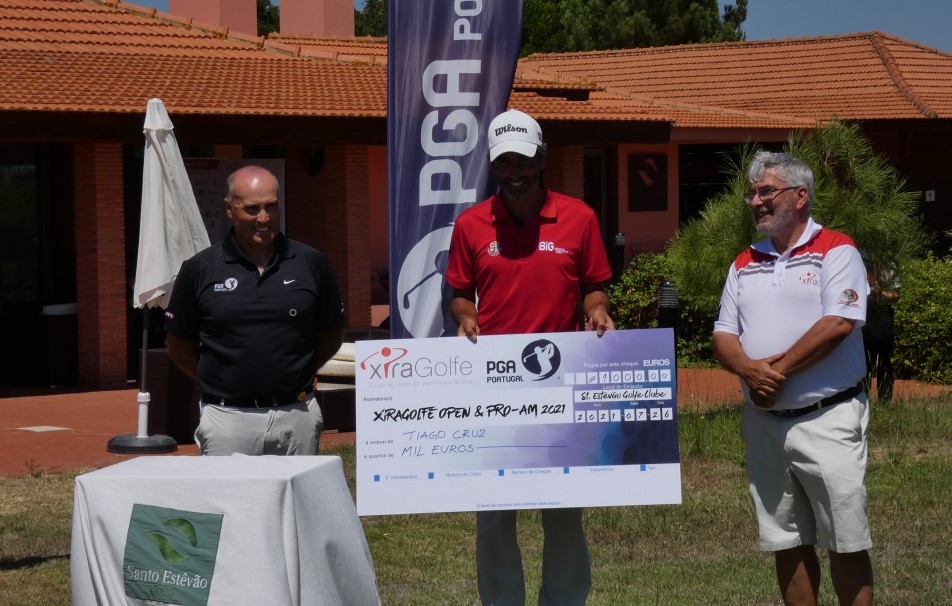 XiraGolfe Open PGA e Pro-Am. Tiago Cruz quebra jejum de dois anos e regressa aos títulos