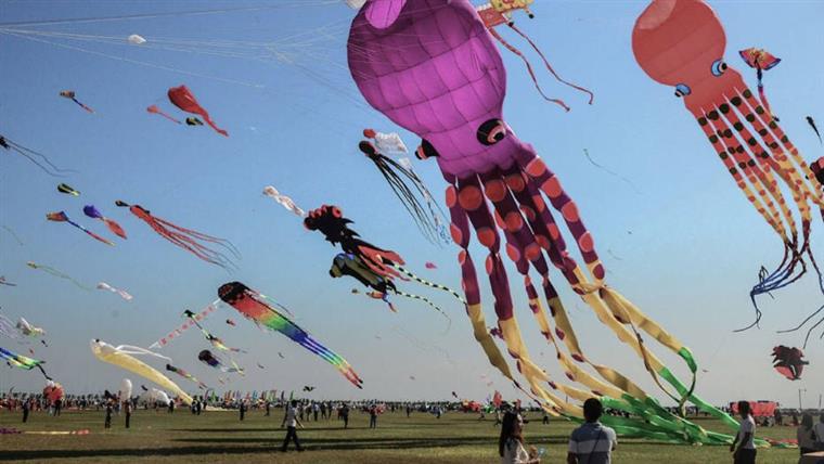Espaço China (Festival internacional de balões em Weifang)