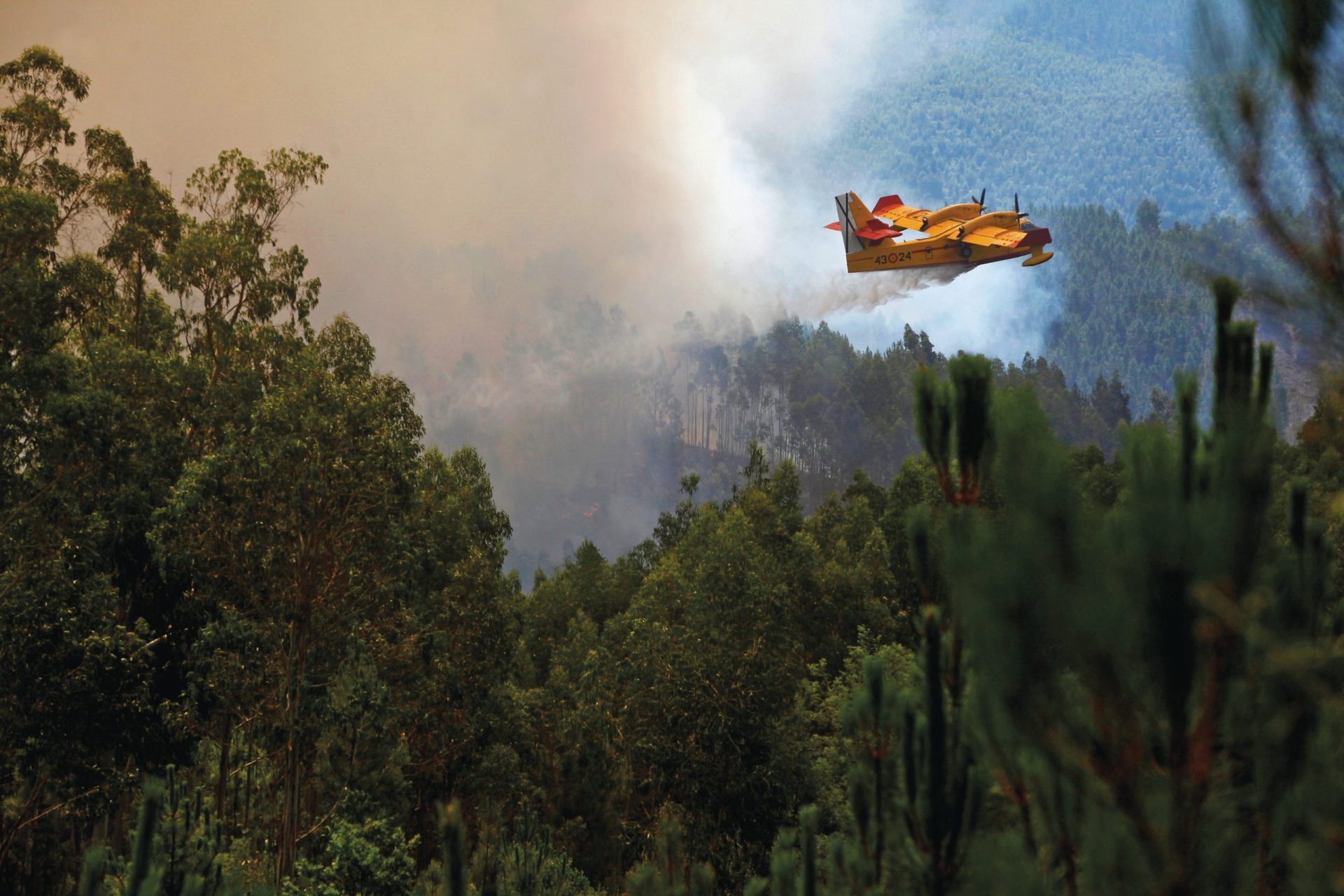 Tempo. Cocktail meteorológico abranda, mas risco de incêndio mantém-se elevado