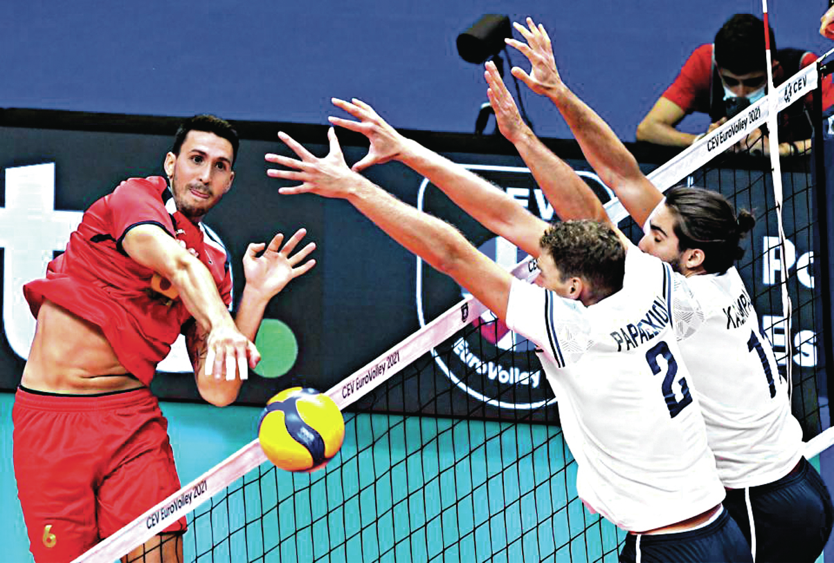 Voleibol. Portugal carimba passagem aos &#8216;oitavos&#8217; do Europeu pela primeira vez