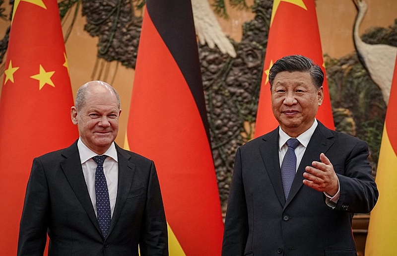 China e Alemanha concordam no reforço de cooperação