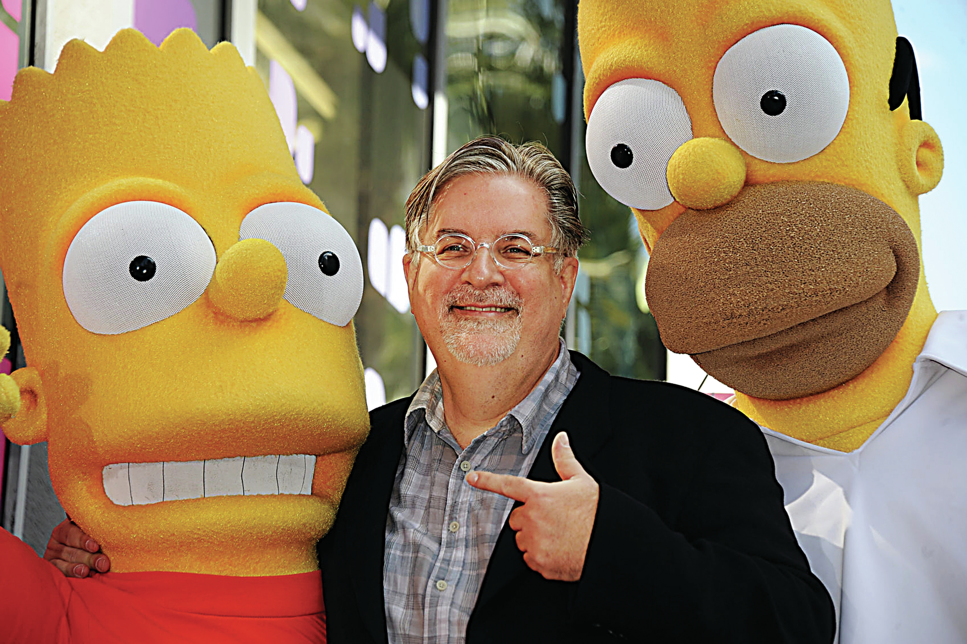 Matt Groening. A cabeça por trás da criação dos bonecos amarelos