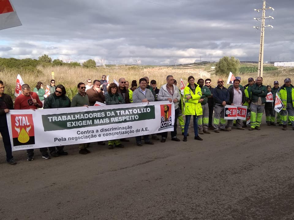 Tratolixo. Trabalhadores em greve na sexta-feira e sábado