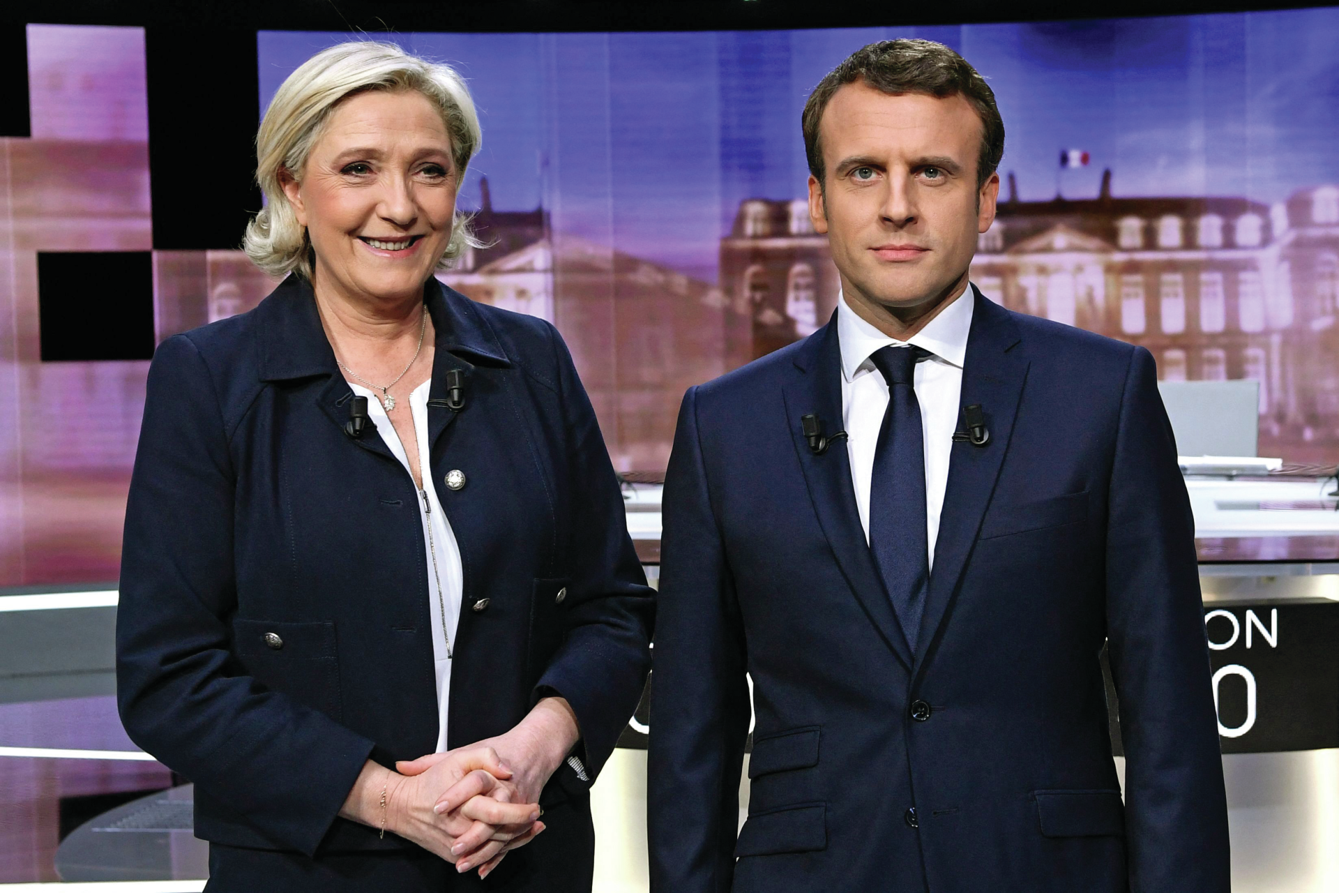 Macron e Le Pen preparam segunda volta