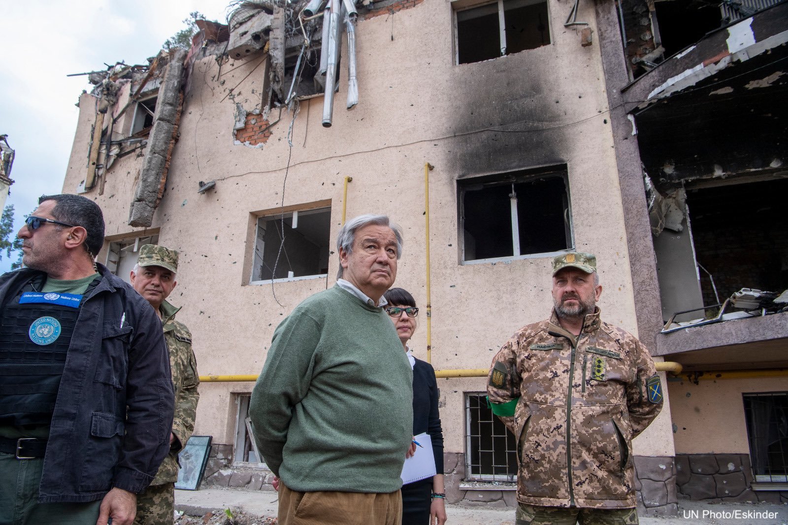 Marcelo elogia prudência e bom senso de Guterres e vê sucesso da visita à Ucrânia em Mariupol