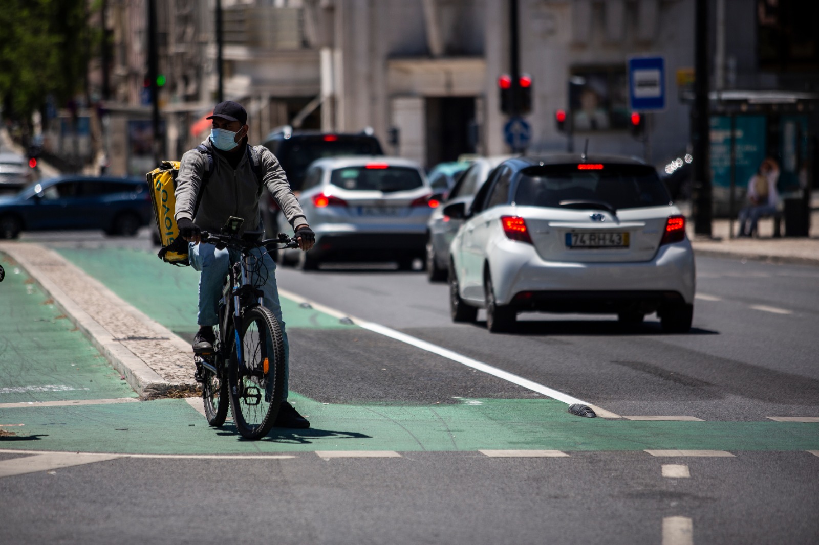 Mudanças. Chegou o início do fim da ciclovia da Almirante Reis