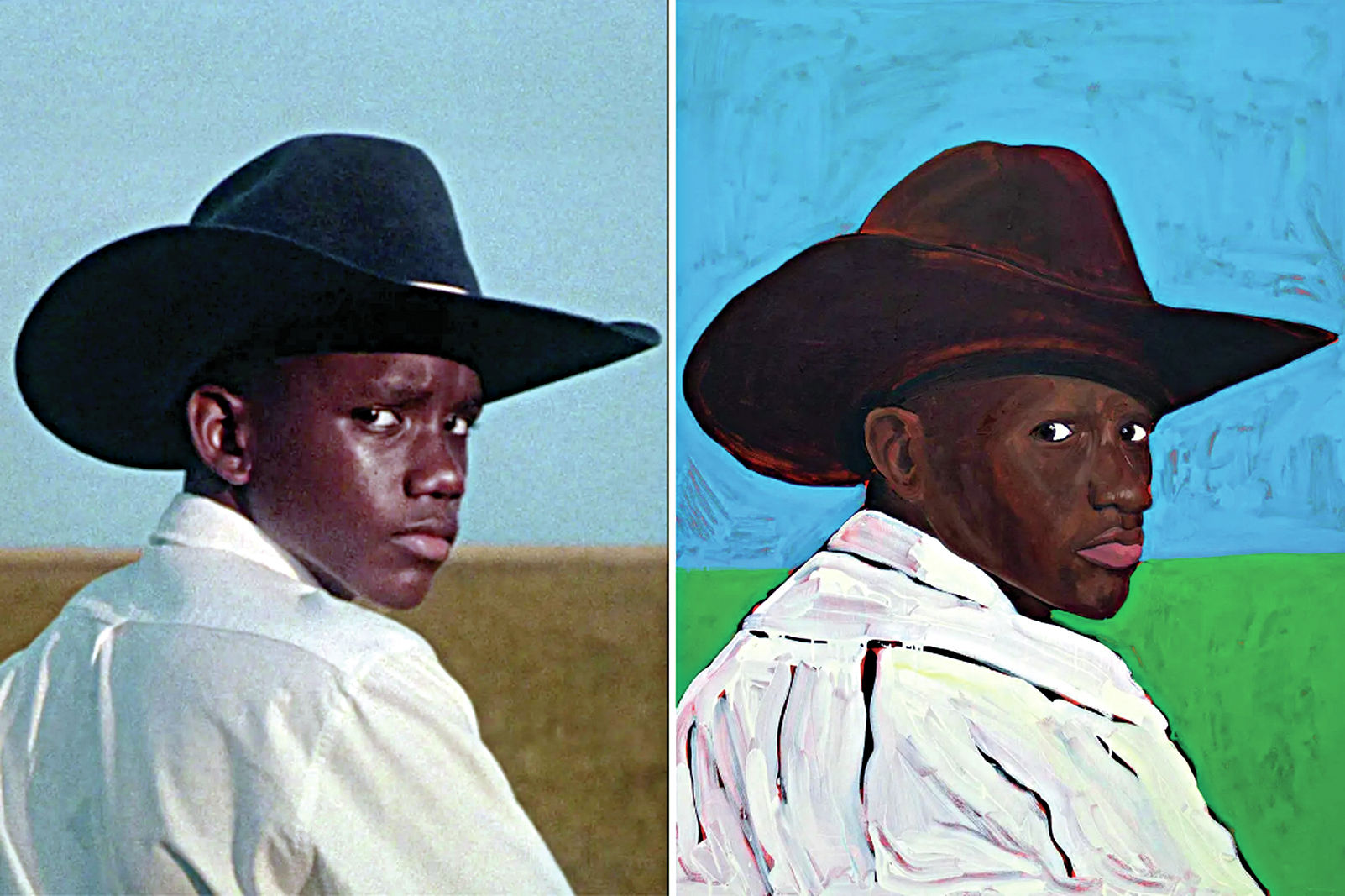 O cowboy negro. O quadro que gerou polémica em Espanha