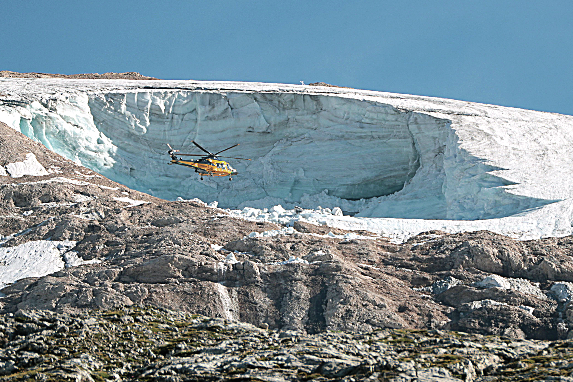 Tragédia nos Alpes. &#8220;É como tirar um cubo de gelo do congelador e colocá-lo na mesa da cozinha&#8221;