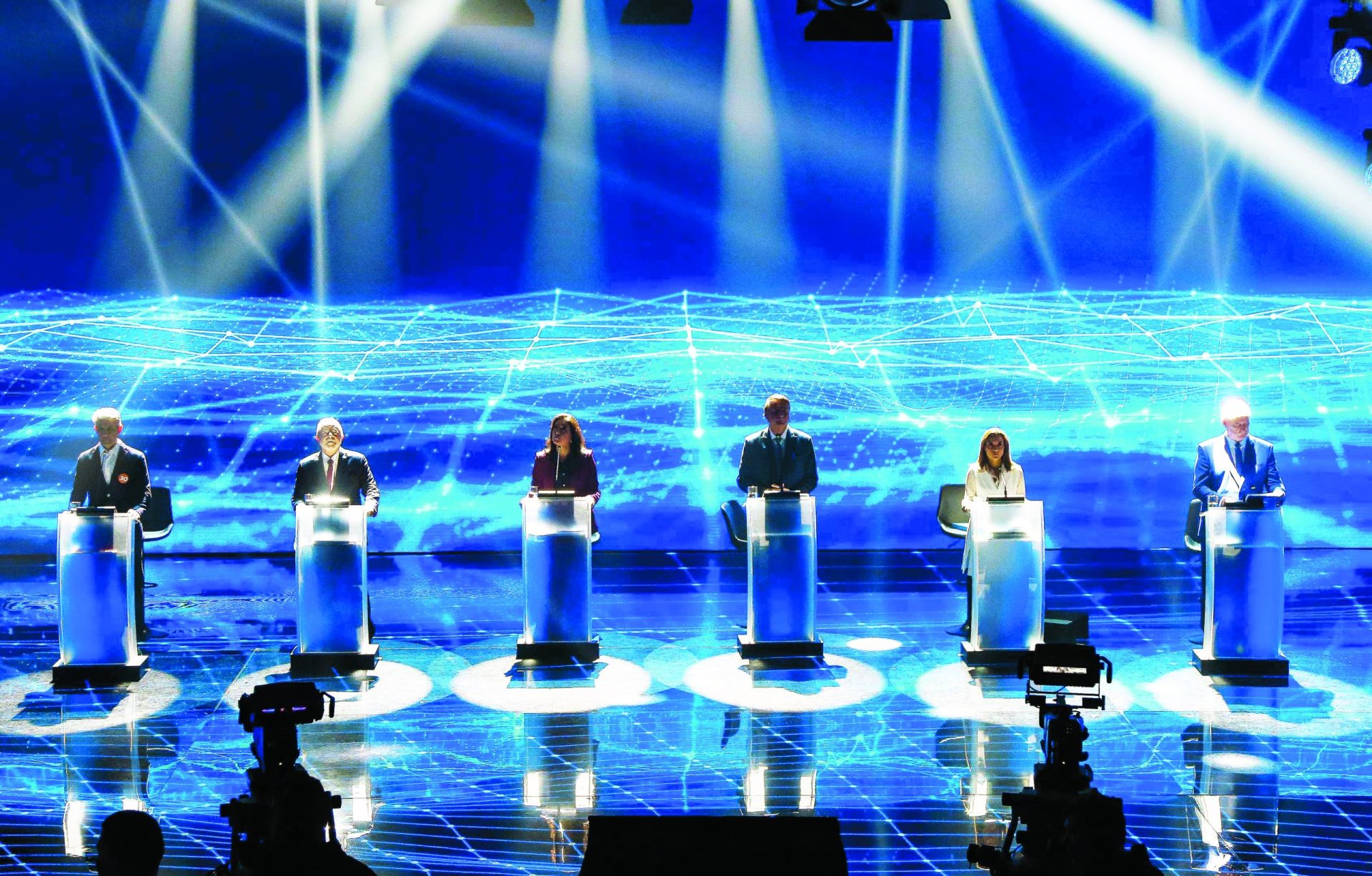 Brasil. Trocas de acusações no primeiro debate eleitoral