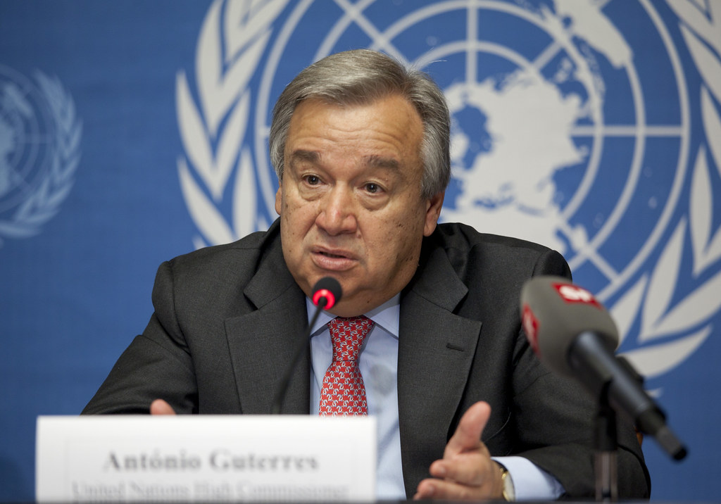 Guterres pede que crise climática seja prioridade de governos