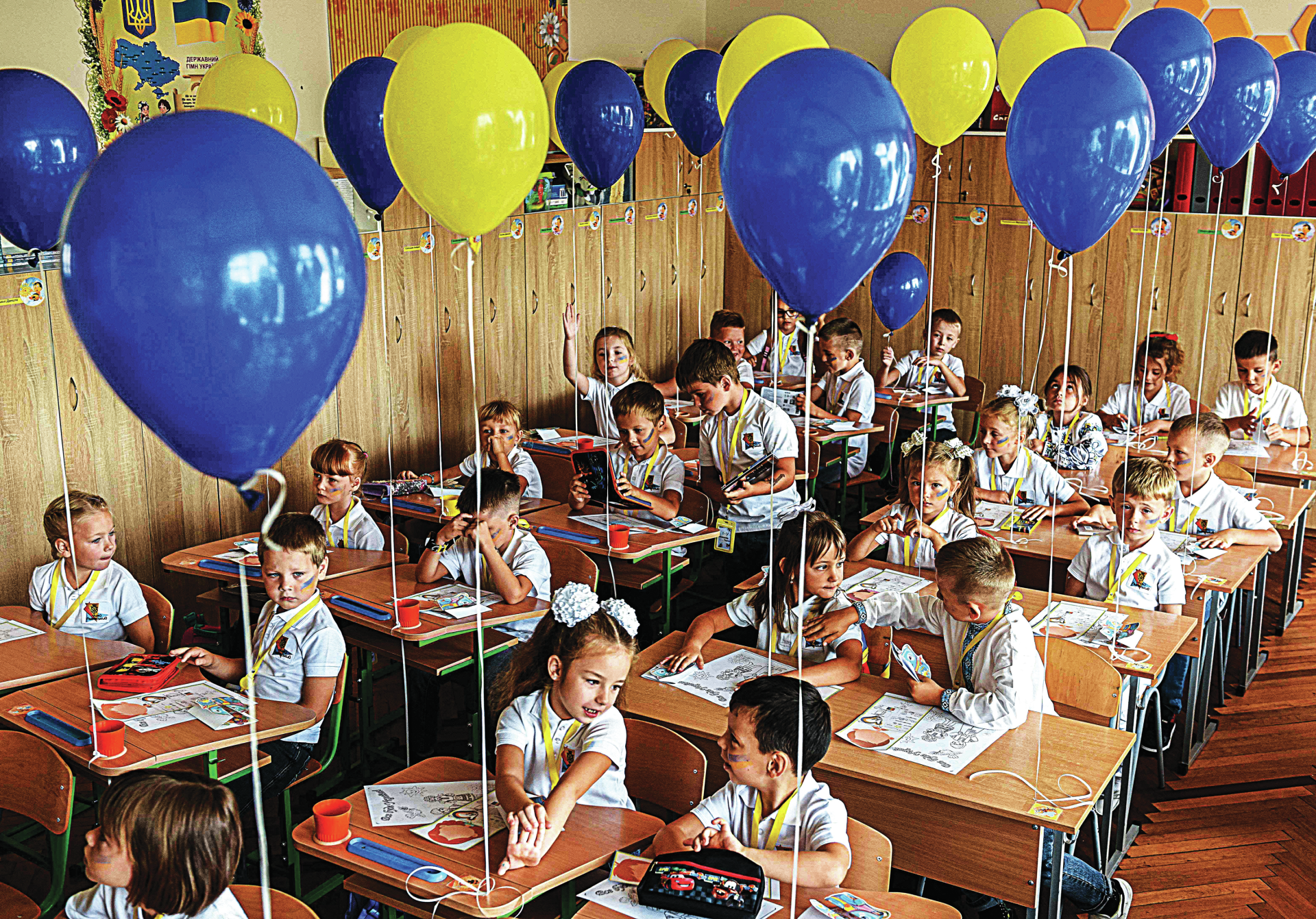 Ucrânia. Regresso às aulas num país devastado