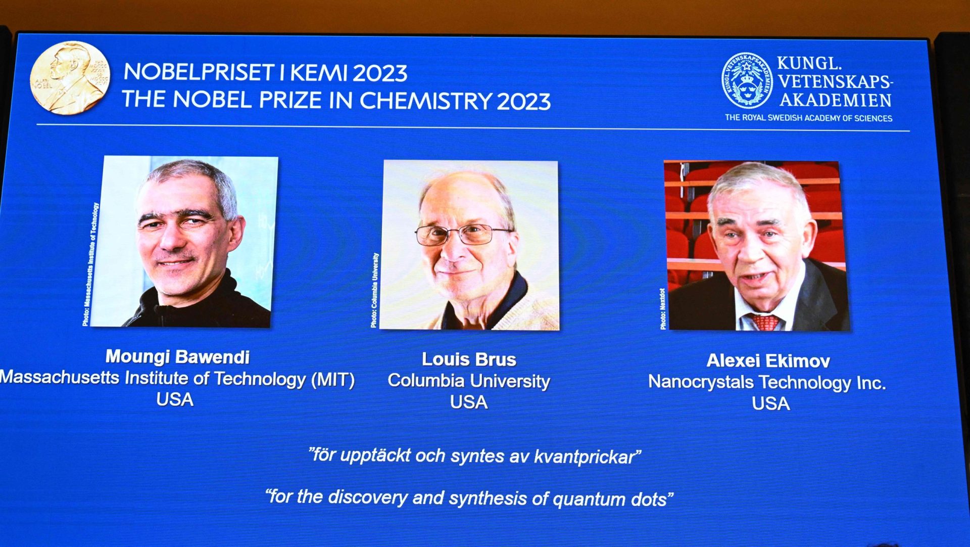 Descoberta de pontos quânticos distinguida com Nobel da Química