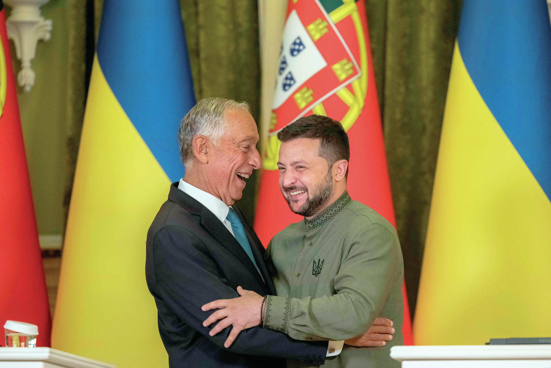 Zelensky aceitou convite de Marcelo para visitar Portugal