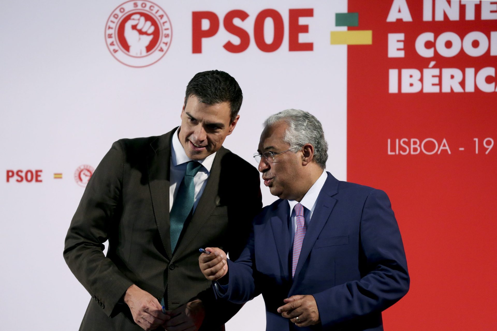 Sanchéz envia abraço a Costa e anuncia apoio ao PS