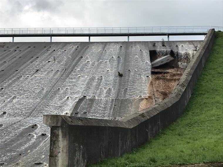 Devido à chuva forte 34 barragens encontram-se com mais de 80% capacidade