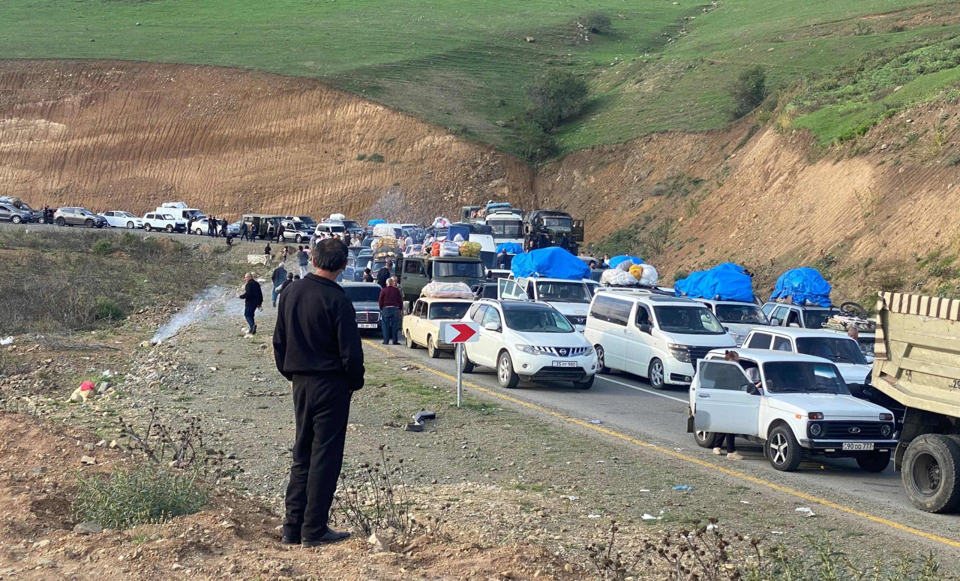 Nagorno-Karabakh. Terror e desespero para arménios em fuga