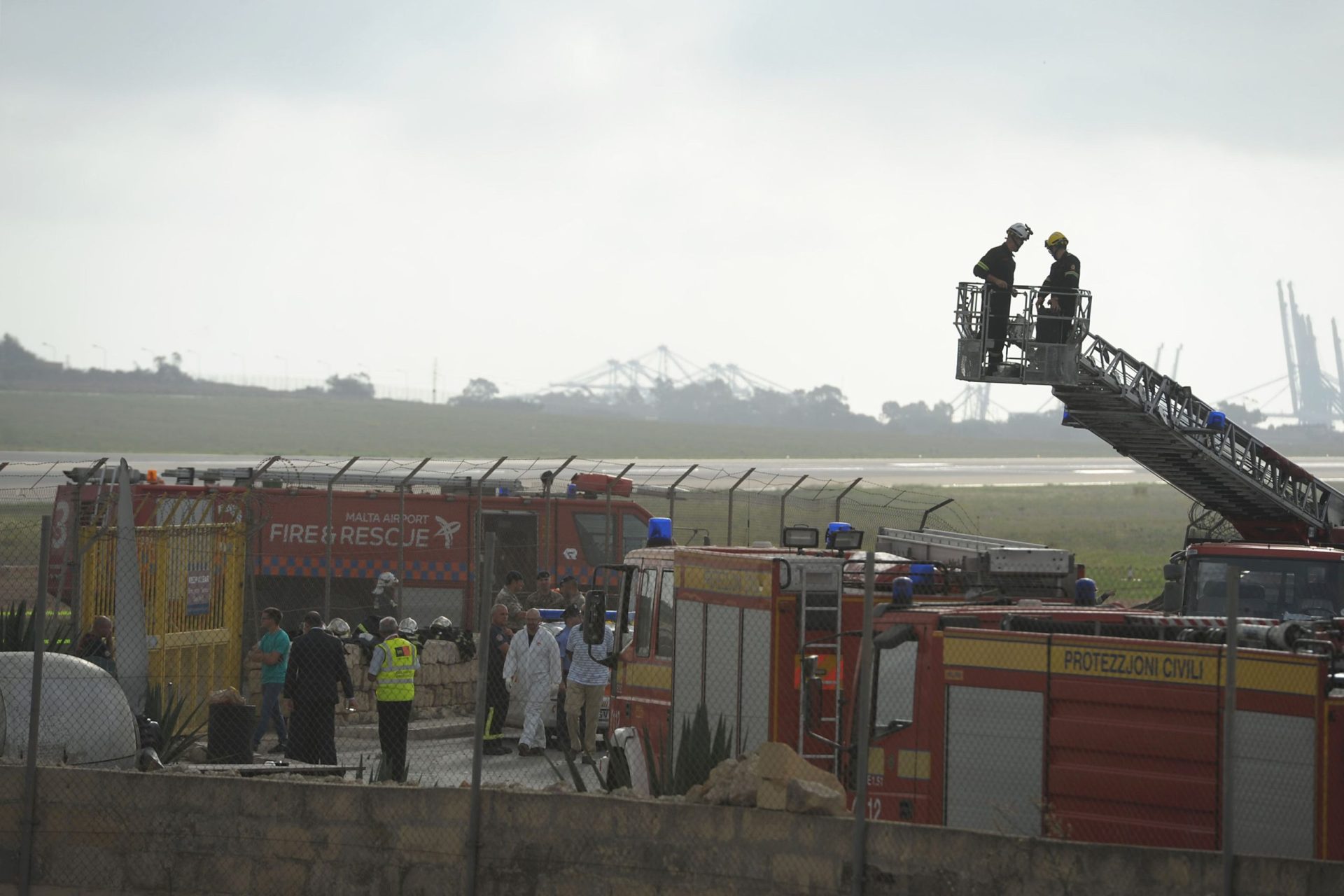 Malta. Cinco mortos em queda de avião