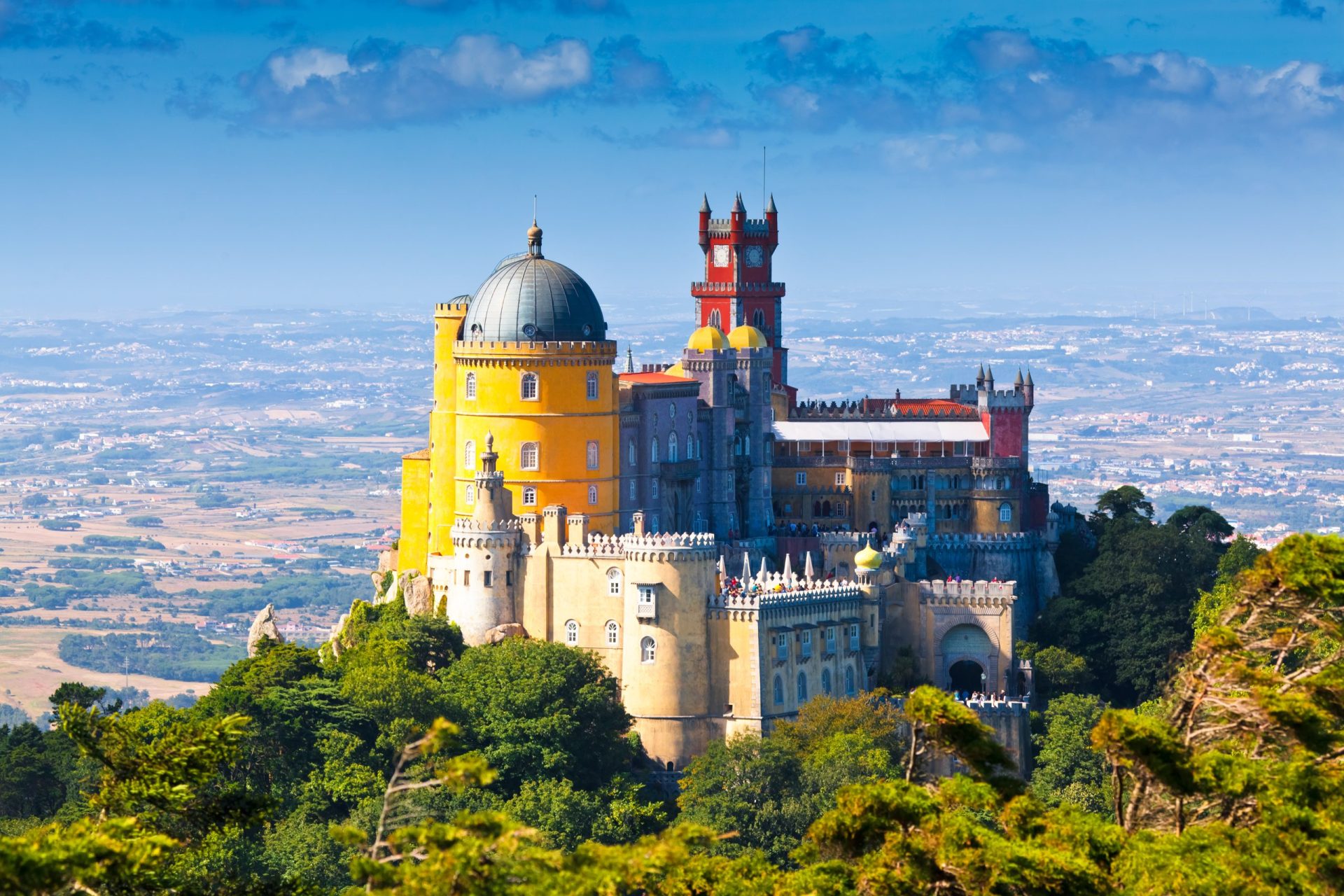 ‘Este palácio oferece-nos a visão de um castelo de sonho’