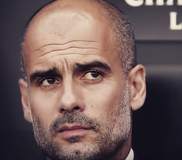 Pep Guardiola. “Não existe a possibilidade de imaginar a palavra abandono”