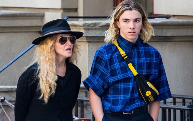 Madonna. Filho foi detido por posse de droga