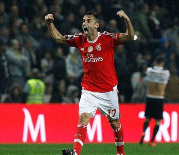 Benfica. Jonas de regresso aos treinos