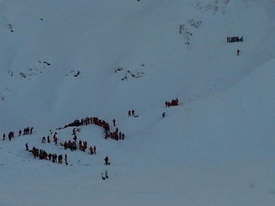 Alpes franceses. Avalanche atinge grupo de alunos