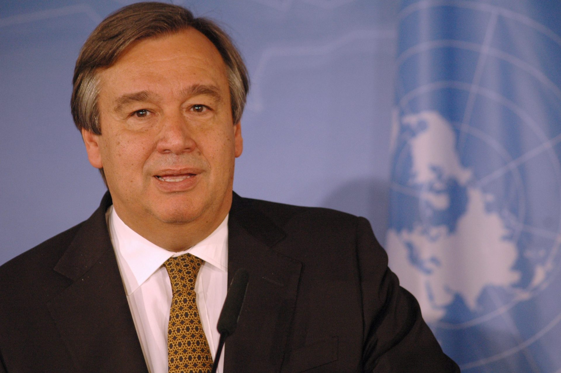 Guterres cuidadoso com Trump